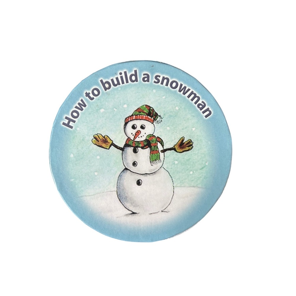 MWW Market Snowman Mini Plate Set of 4 How To Build A Snowman Ceramic Christmas